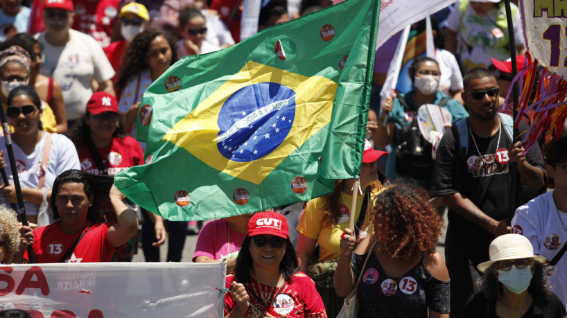 FORTALEZA CE, BRASIL, 07.09.2022: Grito dos Excluídos. Parangaba.    