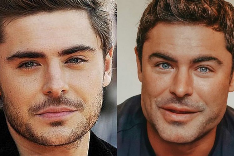 Ator Zac Efron explica mudança na fisionomia contando que sofreu acidente doméstico