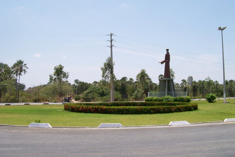 Cidade de Cruz, no Ceará