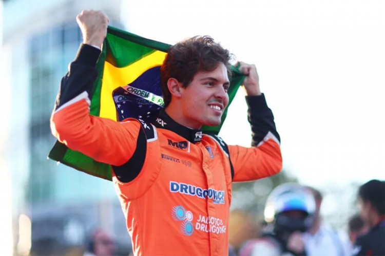 Brasileiro Felipe Drugovich é campeão da Fórmula 2