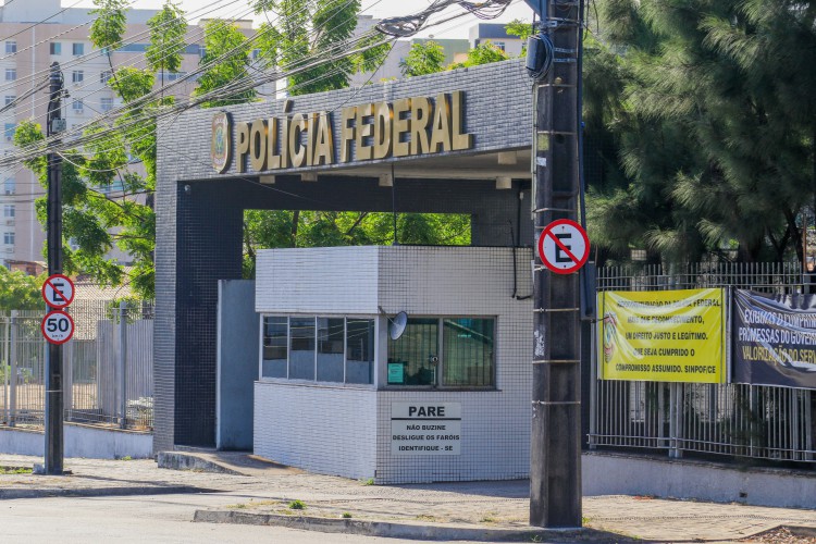 FORTALEZA, CE, BRASIL, 11.09.2022: Fachada da Polícia Federal - PF - na Av. Borges de Melo (Foto: Thais Mesquita/OPOVO)