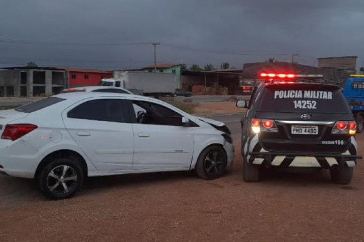 A colisão foi registrada nesta segunda-feira, 12, em Maracanaú, na Região Metropolitana de Fortaleza 