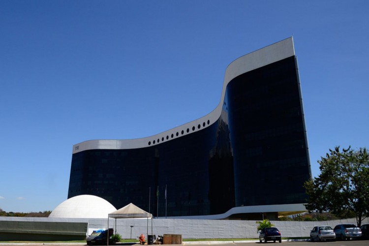 Fachada do edifício sede do STF