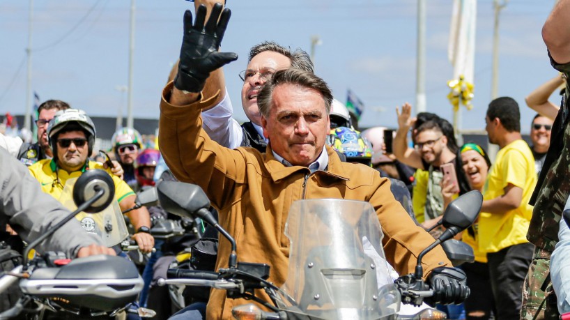 Bolsonaro em motociata