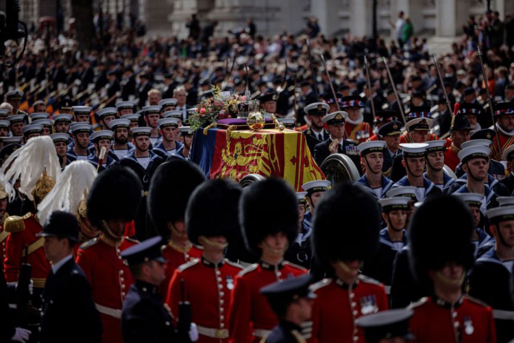 Presidente Bolsonaro participa do funeral da rainha Elizabeth II