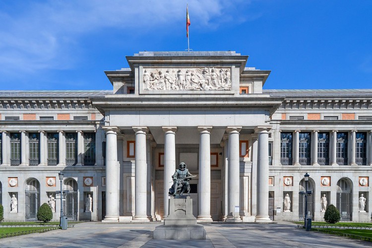 O Museu do Prado é o mais importante museu da Espanha