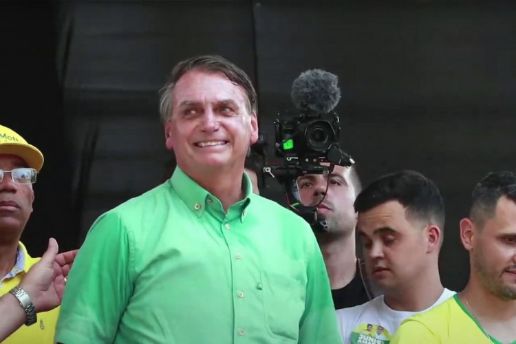 Comício do Presidente Jair Bolsonaro em Divinópolis Minas Gerais