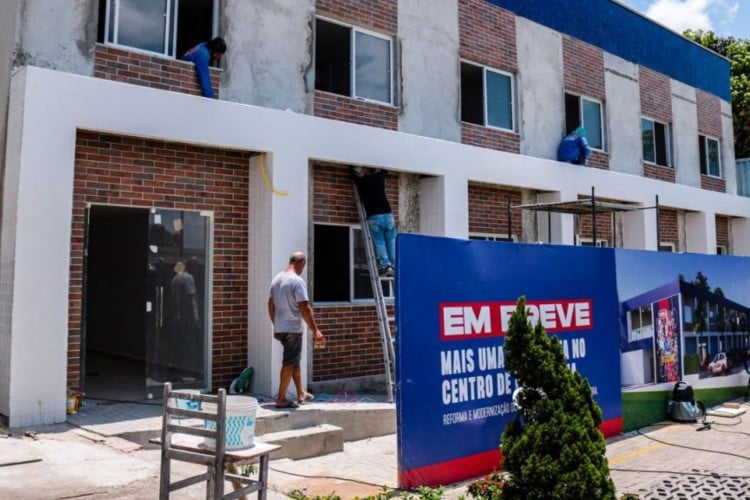 Hotel Ribamar Bezerra segue sendo contruído dentro do novo Centro de Excelência do Fortaleza