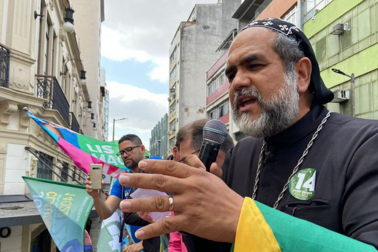 Padre Kelmon foi candidato a presidente da República pelo PTB em 2022
