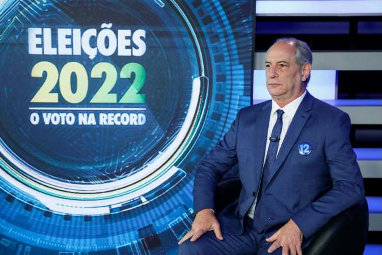 Ciro Gomes participou de sabatina no Jornal da Record