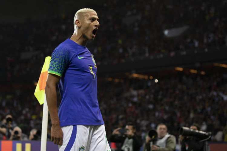 Richarlison foi um dos destaques da seleção brasileira diante da Tunísia