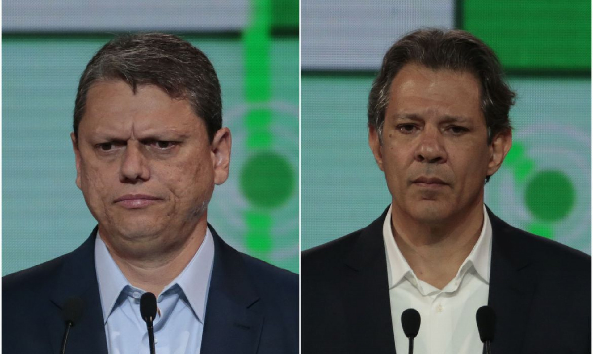 Tarcisio de Freitas e Fernando Haddad duelam no segundo turno em São Paulo, maior colégio eleitoral do País (Foto: Suamy Beydoun/AGIF)