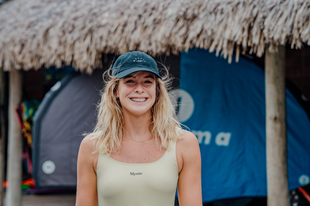 Sophia Abreu, kitesurfista(Foto: JÚLIO CAESAR)