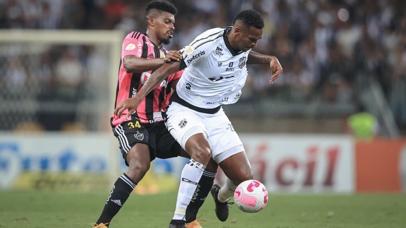 Atlético-MG e Ceará se enfrentaram no Mineirão em jogo válido pela 31ª rodada do Brasileirã...