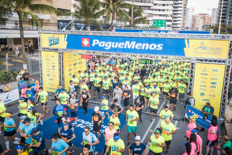 Circuito de Corridas Pague Menos vai ter uma super programação gratuita para toda a família no Aterro da Praia de Iracema, nos dias 21 e 22, além da corrida dia 23