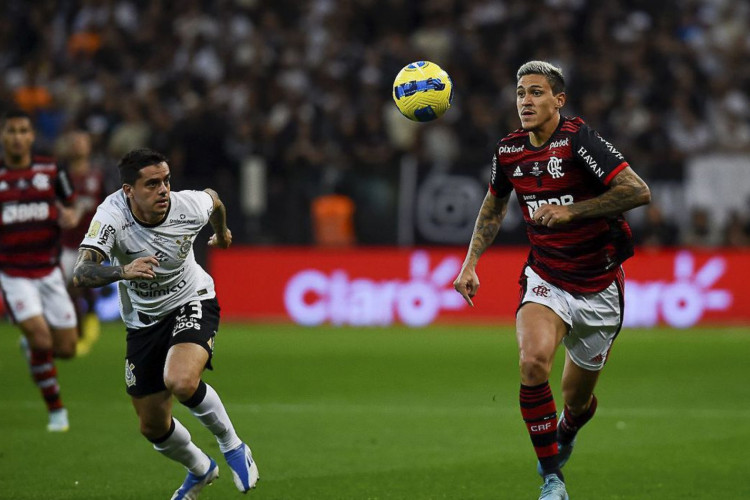 Flamengo x Corinthians - Copa do Brasil - Neo Quimica Arena - 12-10-2022 - Foto: Marcelo Cortes