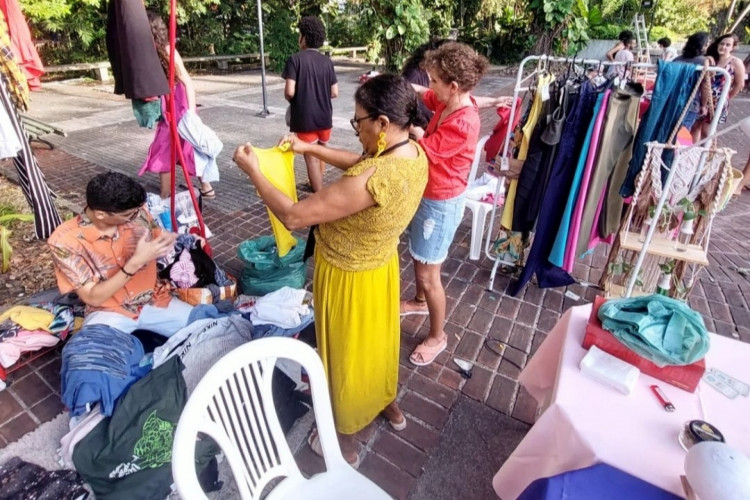 A primeira edição do bazar ocorreu em setembro