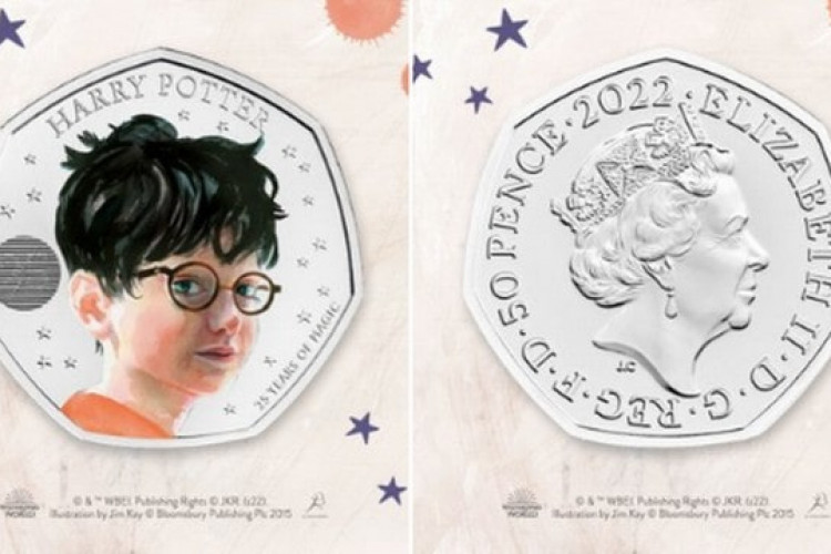 Harry Potter: personagem de J.K. Rowling vai estampar moedas 