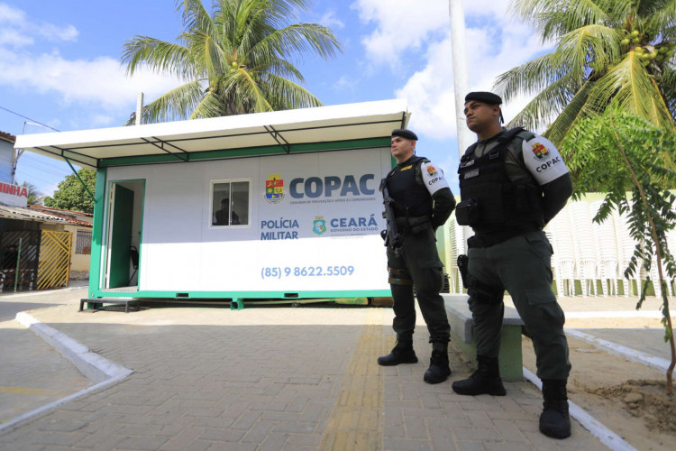 Base do Copac no São Miguel, na Lagoa Redonda