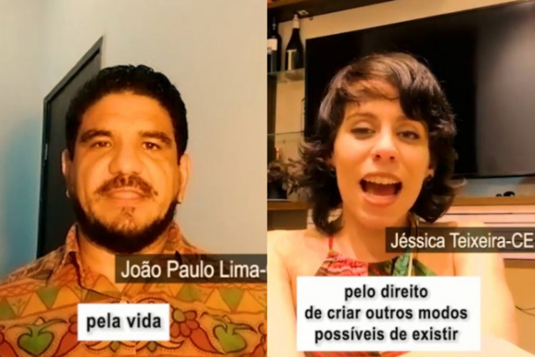 Artistas cearenses como João Paulo Lima e Jéssica Teixeira participaram do vídeo-manifesto pró-Lula