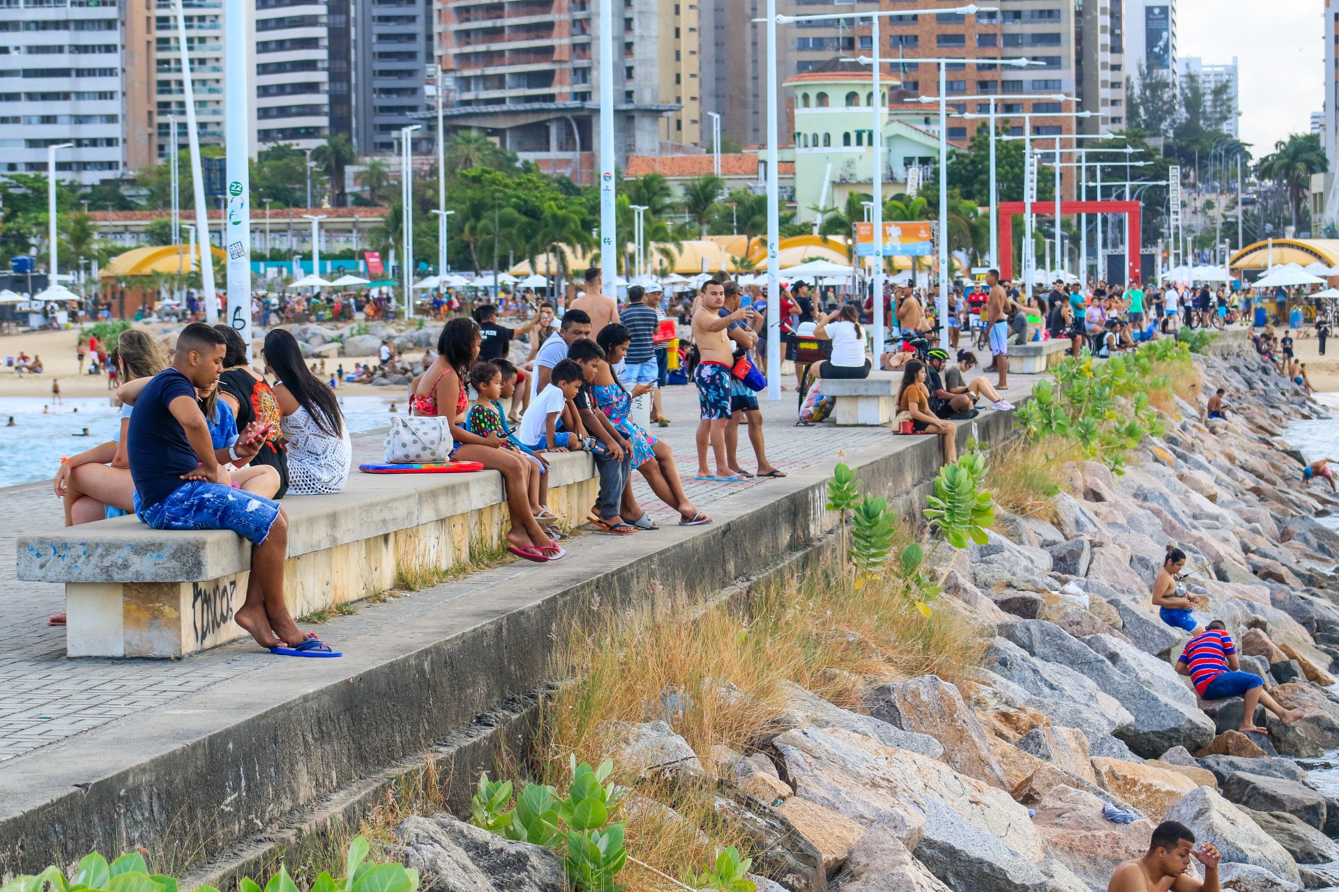 ￼ESPIGÕES da Beira Mar apresentam diferentes perfis e atividades (Foto: THAÍS MESQUITA)