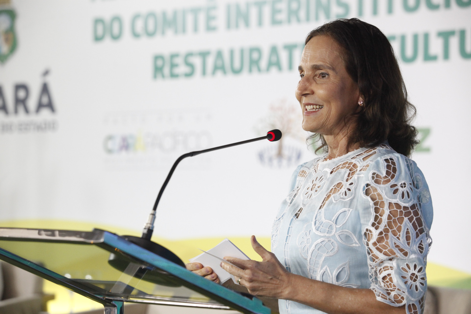 GOVERNADORA Izolda viaja para o Egito para Conferência do Clima (Foto: FÁBIO LIMA)