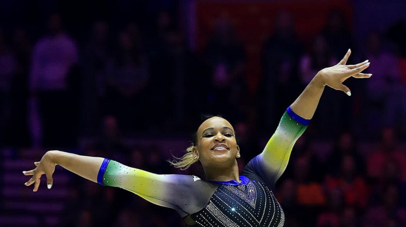 Rebeca Andrade conquista medalha de bronze no Mundial de Ginástica