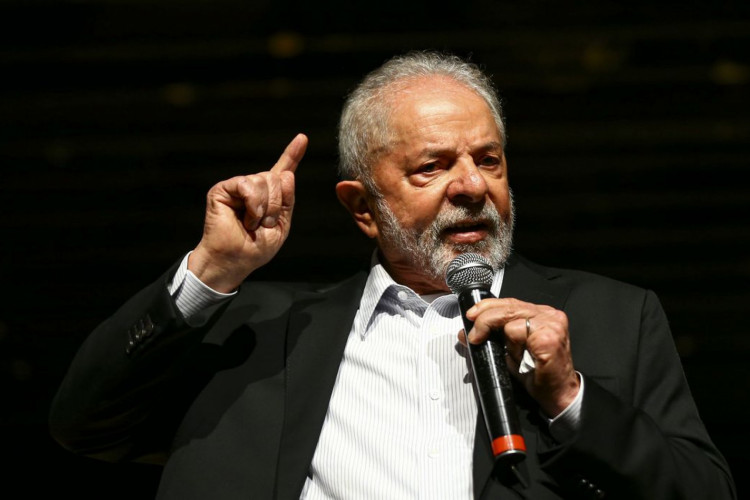 O presidente eleito Luiz Inácio Lula da Silva