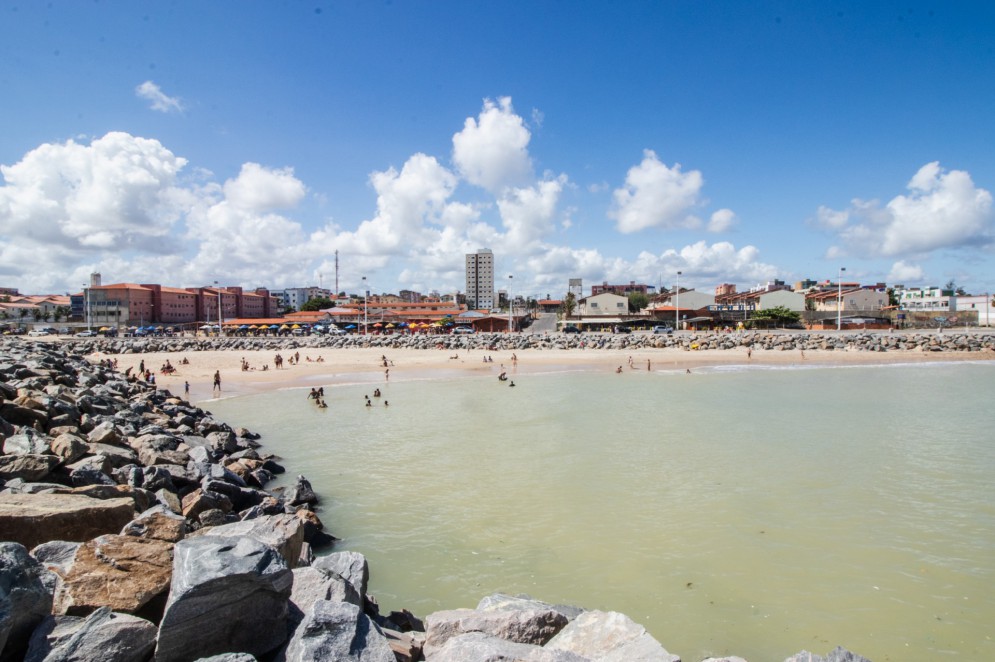 Movimentação na Praia do Icaraí aumentou com a tarifa zero em Caucaia