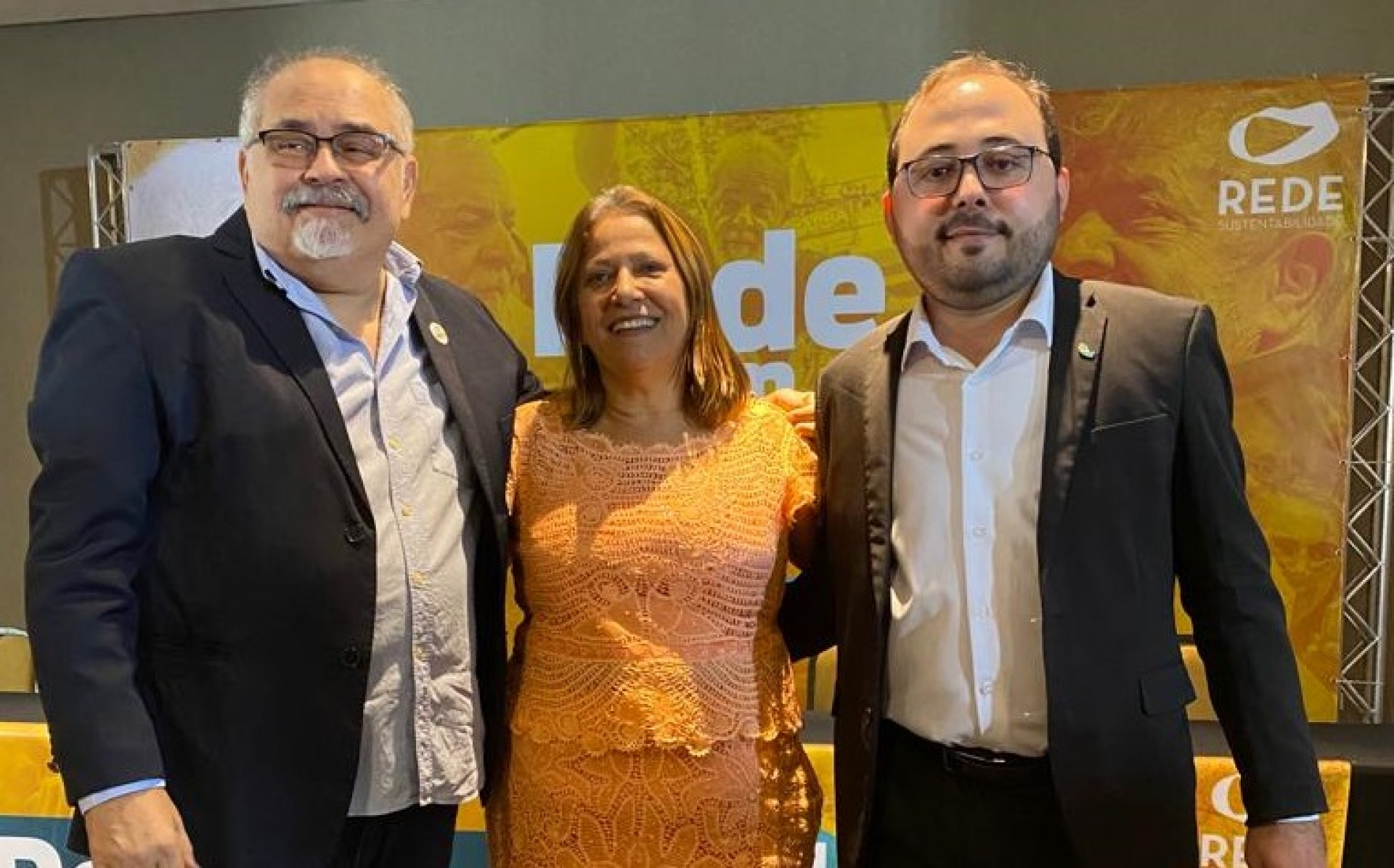 Pedro Ivo (à esquerda), Toinha Rocha (meio) e Wesley Diógenes (à direita). (Foto: Divulgação)