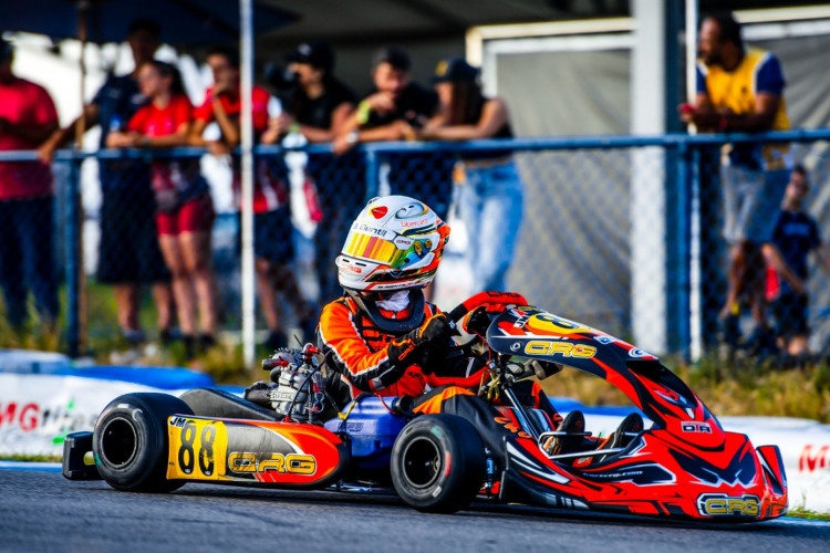 Piloto cearense Bernardo Gentil é vice-campeão brasileiro de kart