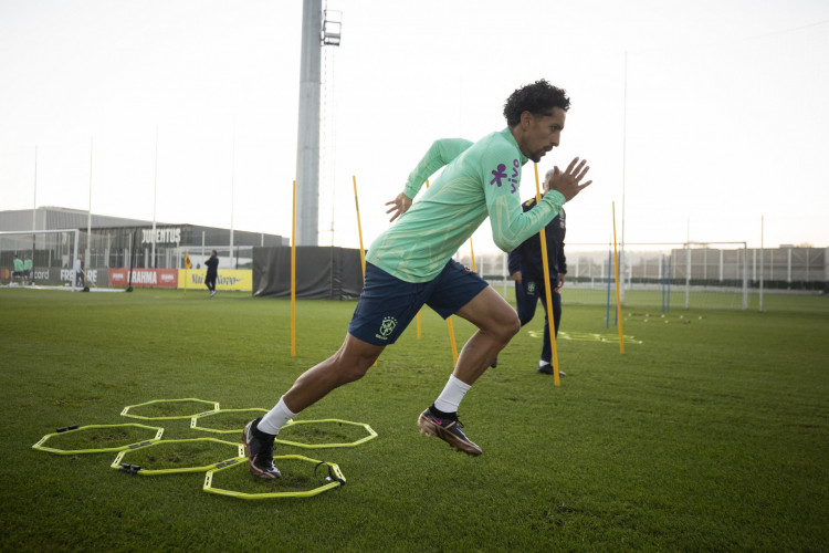 Marquinhos, zagueiro da seleção brasileira