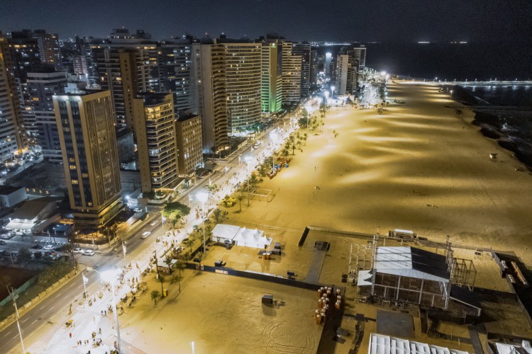 Fortaleza, Ce Br 19.11.22 Aterro da Praia de Iracema - Expectativa para reveillon com público em 2023
(Fco Fontenele/O POVO)