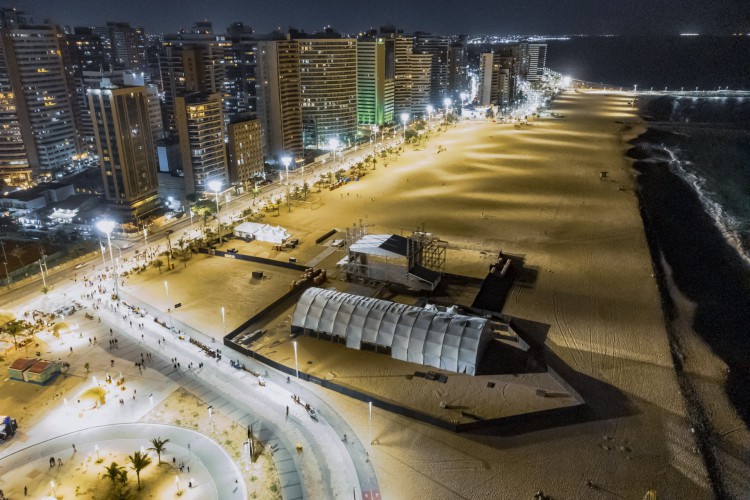 Festa de ano novo acontece no Aterro da Praia de Iracema no dia 30 e na virada