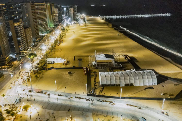 Fortaleza, Ce - Aterro da Praia de Iracema - Saiba detalhes sobre o evento de Réveillon
