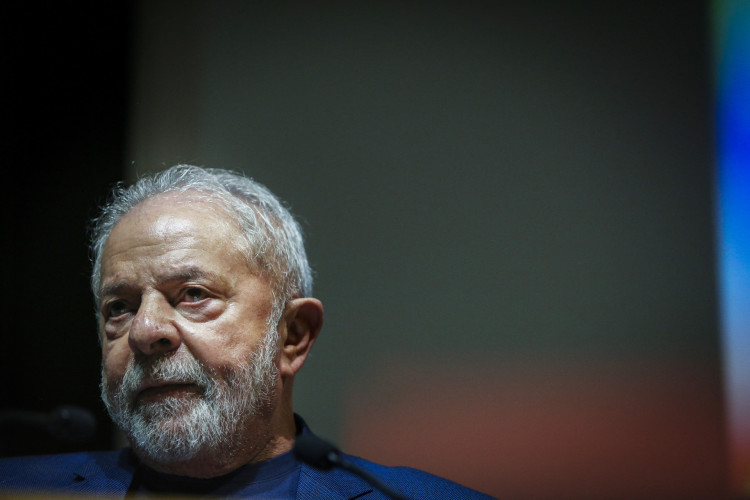 O presidente eleito do Brasil, Luiz Inácio Lula da Silva (PT)