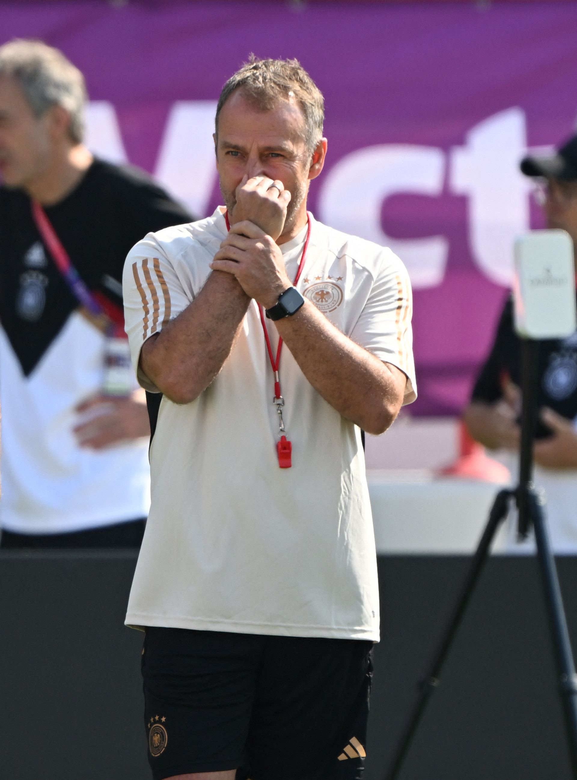 Hansi Flick lidera la selección alemana (Foto: INA FASSBENDER / AFP)