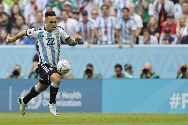 Lautaro Martínez lamenta erros da Argentina na derrota para a Arábia Saudita