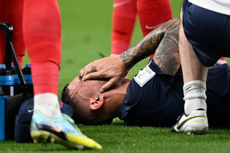 Lucas Hernández sofreu lesão na vitória da França sobre a Austrália e está fora da Copa 