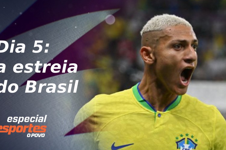 Richarlison marcou dois gols na vitória do Brasil sobre a Sérvia 