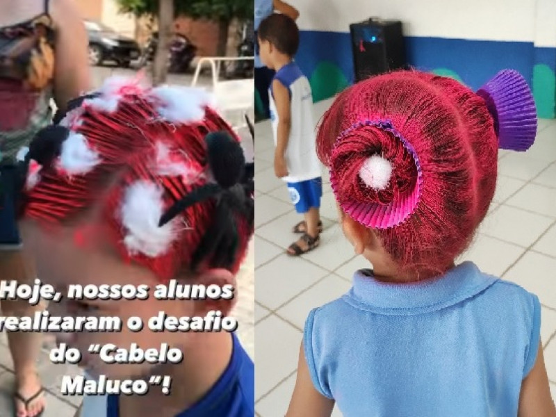 Dia do cabelo maluco: crianças com penteados inusitados viralizam