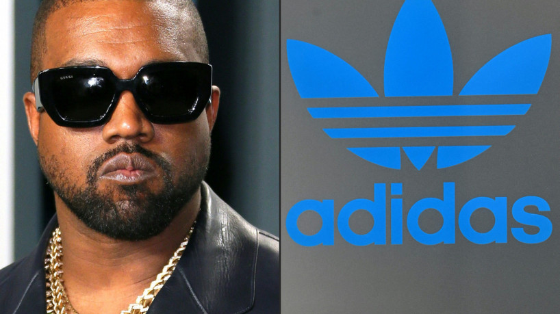 Colaboração de Kanye West (Ye) com Adidas chegou ao fim no ano passado