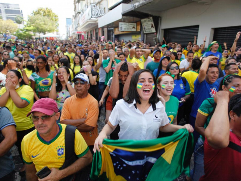 Praça da Bandeira terá supertelão para jogos da Copa do Mundo