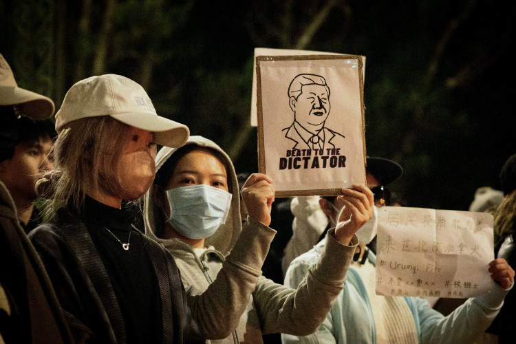 Protestos na China contra a política Covid-zero