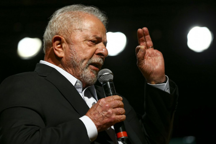 O presidente eleito Luiz Inácio Lula da Silva