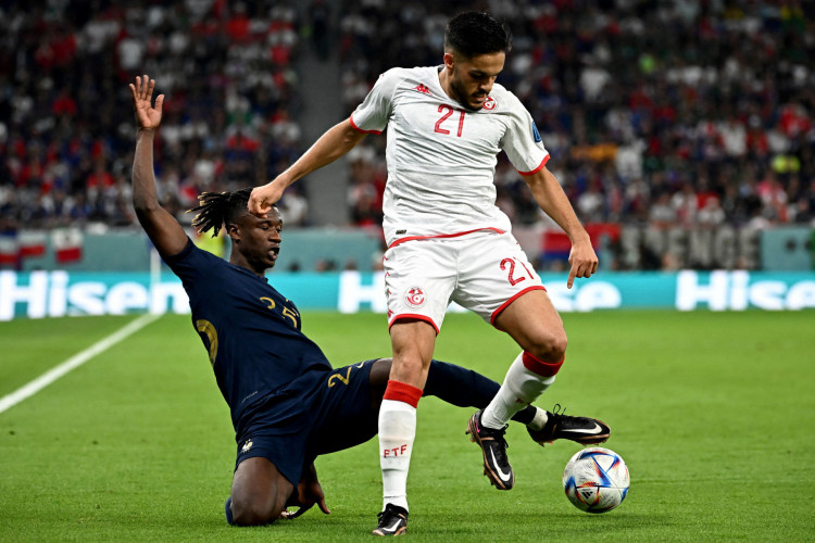 Tunísia e França se enfrentaram nesta quarta-feira, 30, pela última rodada da fase de grupos da Copa do Mundo 