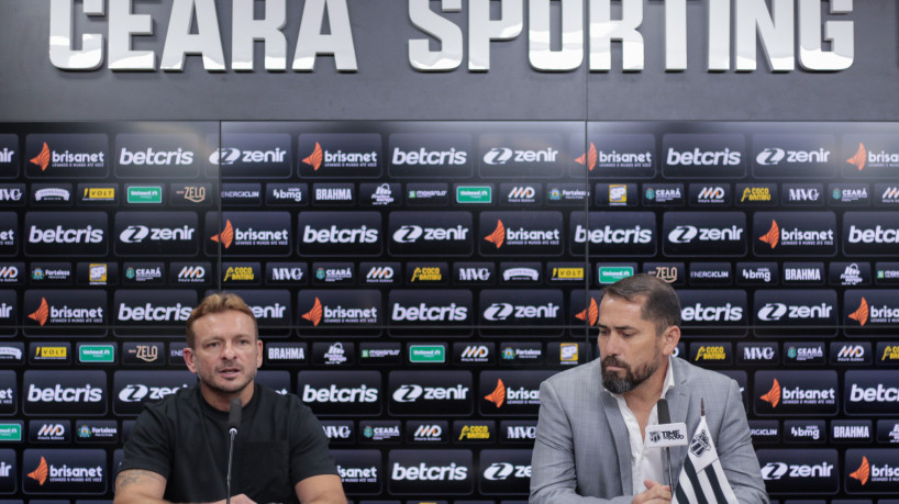 FORTALEZA, CEARÁ, BRASIL, 28-11-2022:  Apresentação de Gustavo Morínigo, novo técnico do Ceará Sporting Clube. (Foto: Samuel Setubal/ Especial para O Povo)