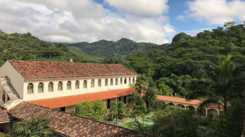 Mosteiro dos Jesuítas, em Baturité, uma das cidades que registrou chuva neste sábado, 7