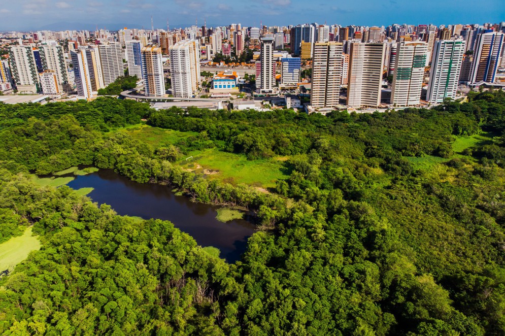 Parque Estadual do Cocó, um dos destaques da região, é o maior parque urbano da América Latina (Foto: FCO FONTENELE/O POVO)