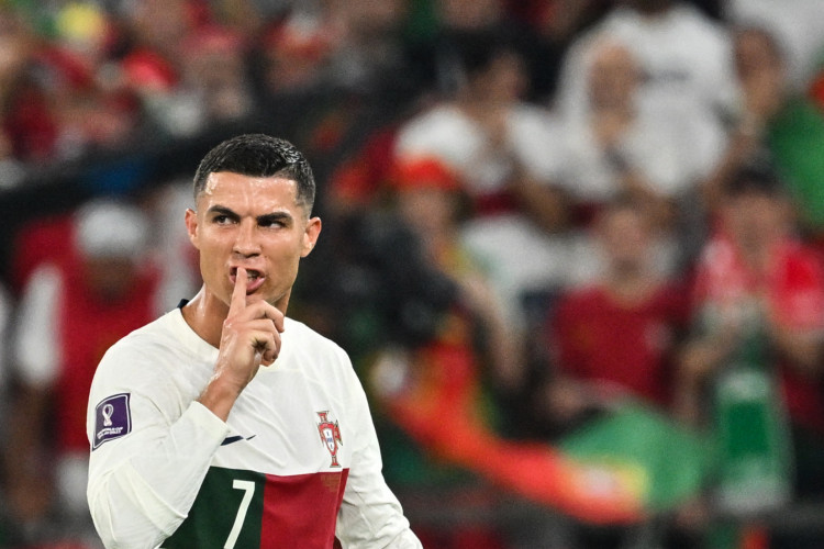 Cristiano Ronaldo durante partida diante da Coreia do Sul, na Copa